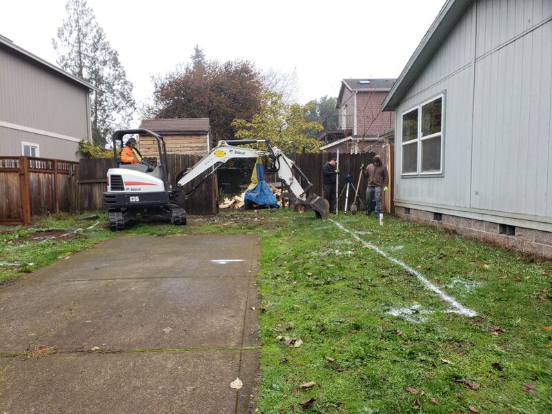 New home construction project by ArchAngel Construction Services