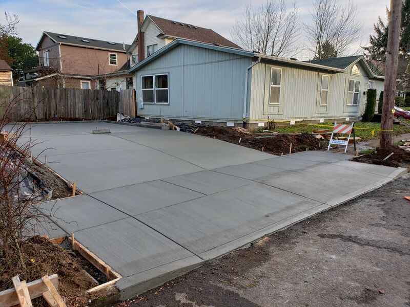 Ground-up construction project, Portland, Oregon