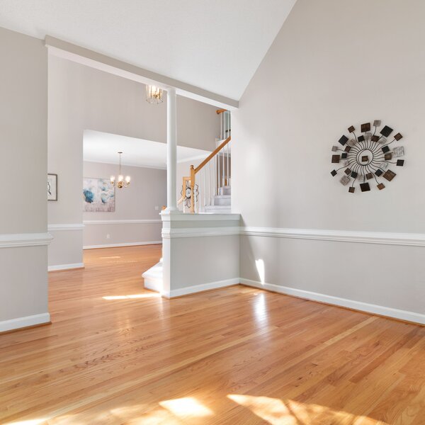 Freshly painted living room by ArchAngel Construction Services